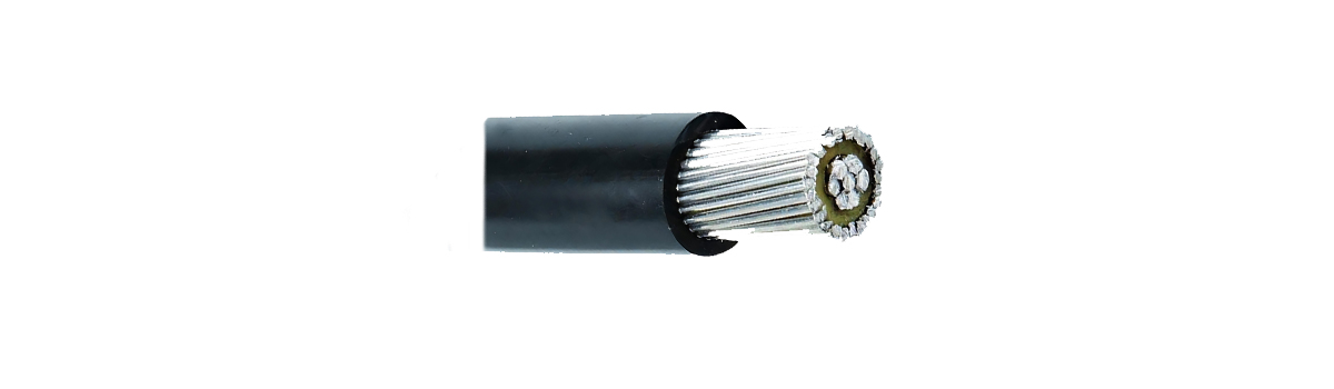 Cable monofásico concéntrico de aluminio