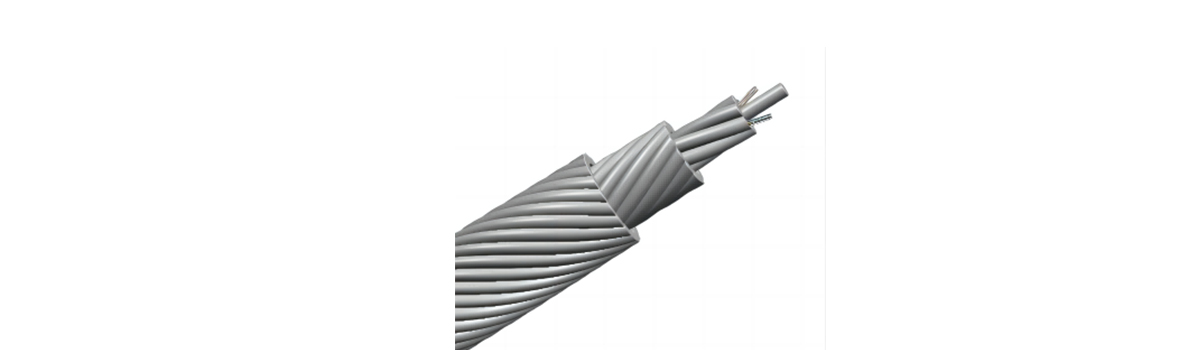 Conductor de fase de composición de fibra óptica (OPPC)